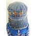 Denim Cap with Studs